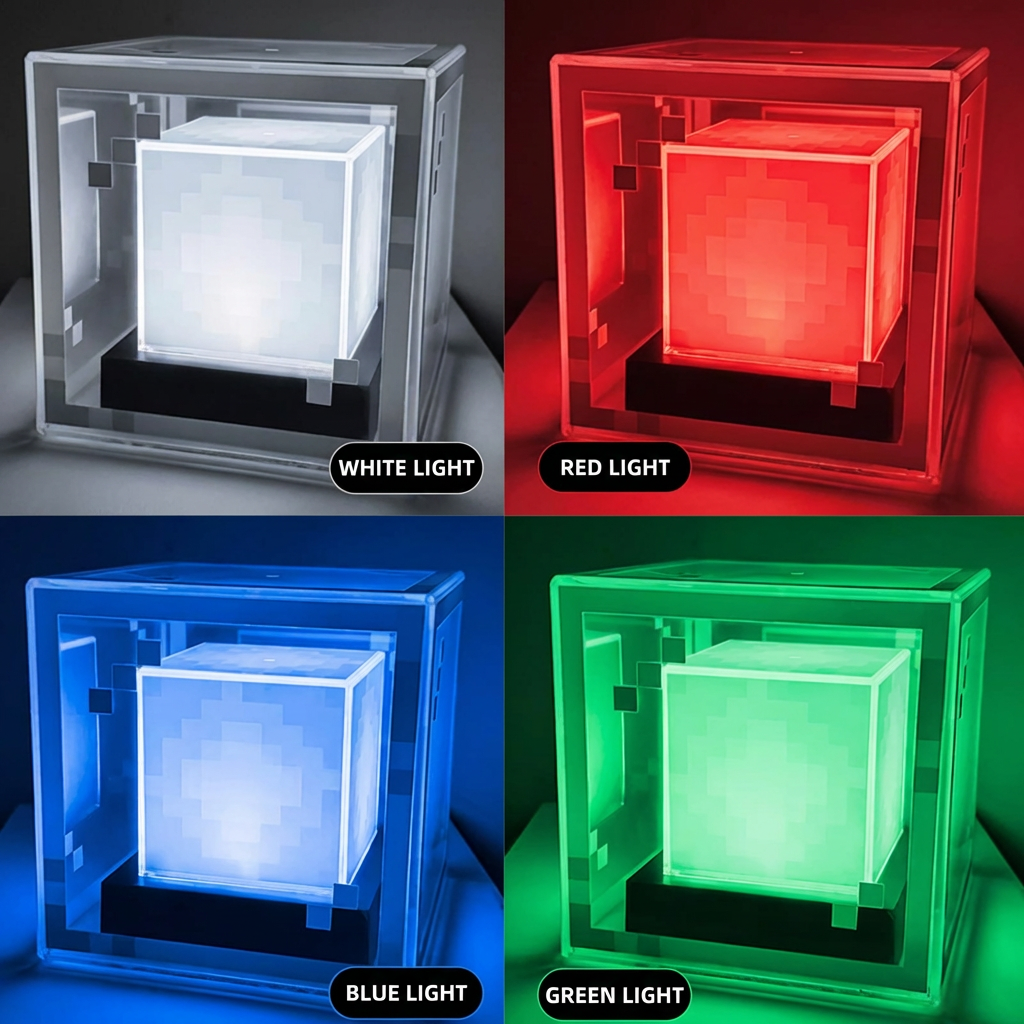 RGB Pixel Beacon Desk Lamp