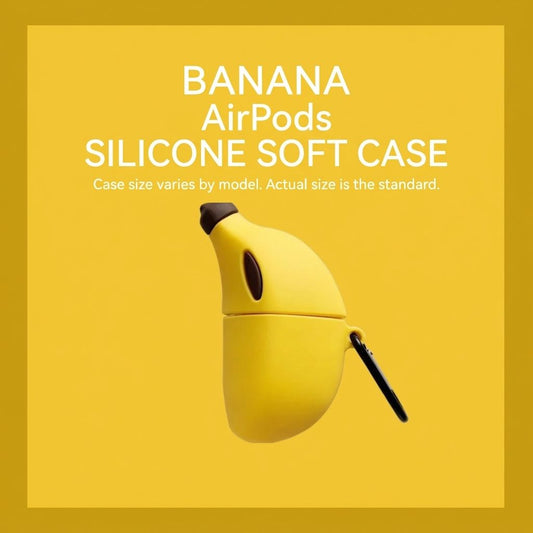 Banana Design Silicone Protective Case for Wireless Earphones